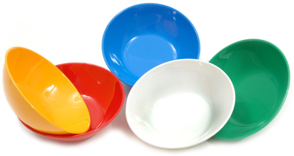 Cereal Bowl – Polycarbonate – Choice of colours - Pack of 10 | School ...